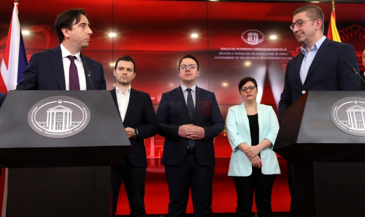 Mickoski: Investime britanike prej 6 miliardë eurosh në Maqedoninë e Veriut