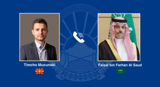 Bisedë telefonike Mucunski – princi Fajsal bin Farhan Al Saud: Angazhimi i përbashkët për avancim të marrëdhënieve bilaterale