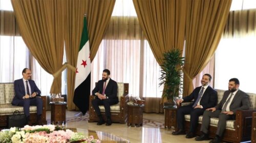 Shefi i inteligjencës turke Kalin takohet me presidentin sirian Al-Sharaa dhe delegacionin shoqërues