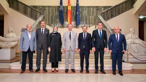 Afrim Gashi takohet me delegacionin e Grupit Ndërparlamentar të Miqësisë Turqi – RMV