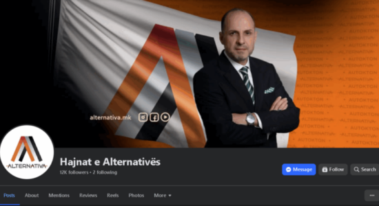 Emri i Alternativës në Facebook hakohet e ndryshohet në “Hajnat e Alternativës”