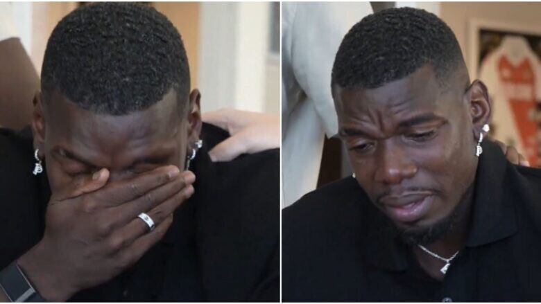 Momenti kur Pogba shpërthen në lot gjatë nënshkrimit të kontratës me Monacon