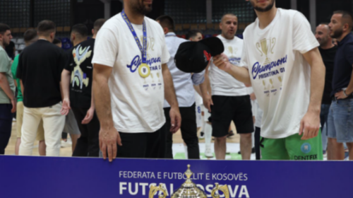 Ferid Agushi dhe Ensar Fera, kampion të dyfishtë në futsall në Kosovë