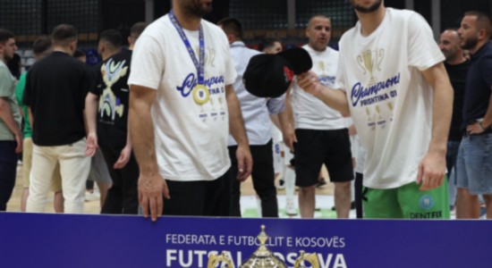 Ferid Agushi dhe Ensar Fera, kampion të dyfishtë në futsall në Kosovë
