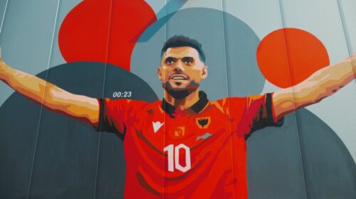 Në Tetovë përurohet murali i Nedim Bajramit