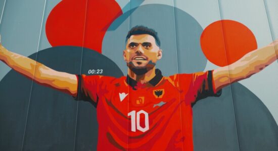 Në Tetovë përurohet murali i Nedim Bajramit