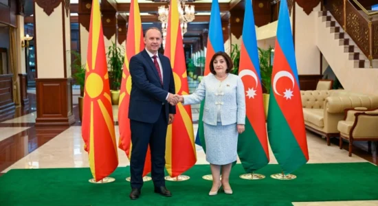 Gashi realizoi takim me kryetaren e Kuvendit të Azerbajxhanit, Sahiba Gafarova