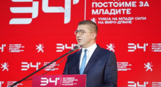 Mickoski: As BDI dhe as LSDM nuk kanë kapacitet për të realizuar reforma, do luftojmë krimin dhe korrupsionin