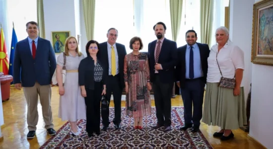 Siljanovska Davkova ka pritur profesorë amerikanë dhe maqedonas, të cilët bashkëpunojnë në fushën e arkeologjisë