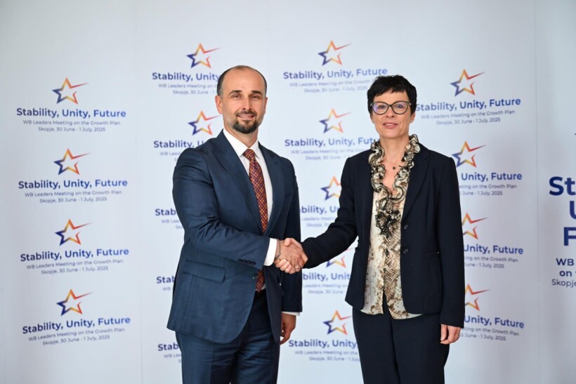 Murtezani takon Komesioneren për Zgjerim Marta Kos: Vazhdojmë me vendosshmëri në rrugën e reformave drejt BE-së
