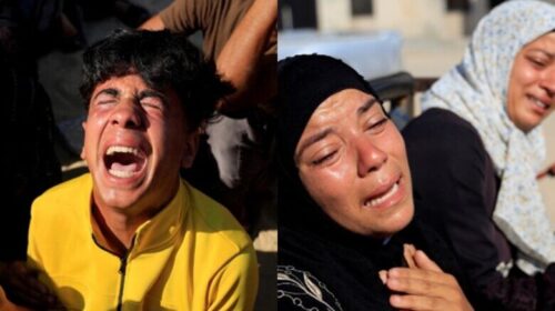 Imazhet më të fundit nga Lindja e Mesme, palestinezët qajnë për të dashurit e tyre të vrarë në luftë