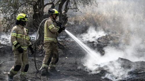 Zjarret pyjore çojnë në evakuime pranë Tel Avitit, shkatërrojnë ndërtesa mes valës së të nxehtit