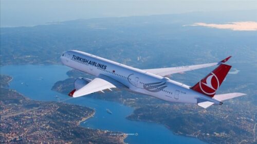 Airbus A350 do të aterojë në Shkup për herë të parë me fluturime të Turkish Airlines