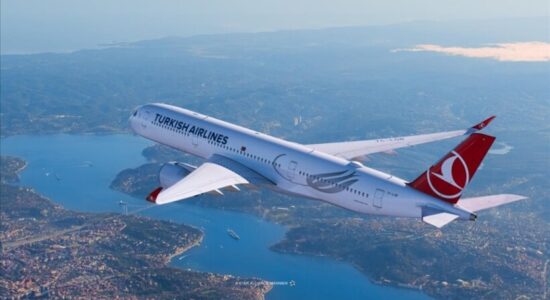 Airbus A350 do të aterojë në Shkup për herë të parë me fluturime të Turkish Airlines