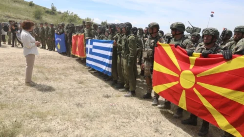 Në poligonin ushtarak Krivollak u mbajt një ditë për të ftuar të rangut të lartë në kuadër të stërvitjes ushtarake “Përgjigje e Shpejtë 2025”