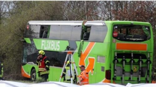 Rrokulliset një autobus në Gjermani, 20 të plagosur rëndë