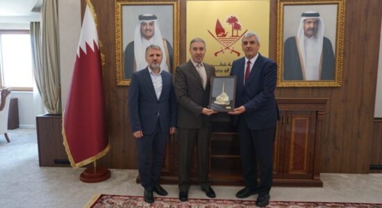 Vizitë zyrtare e Prof. Dr. Adnan Ismailit dhe Dr. Ridvan Xhaferit në Ambasadën e Shtetit të Katarit