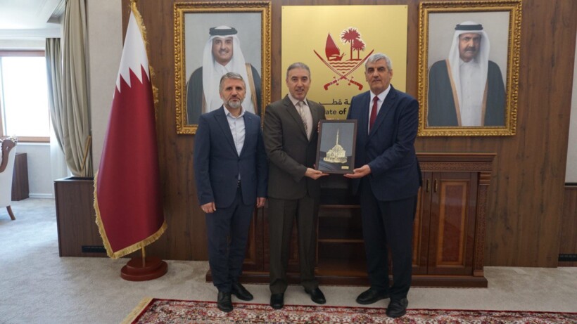 Vizitë zyrtare e Prof. Dr. Adnan Ismailit dhe Dr. Ridvan Xhaferit në Ambasadën e Shtetit të Katarit
