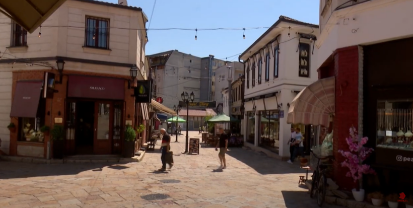 (VIDEO) Çarshia e Shkupit mbetet më e preferuara e turistëve