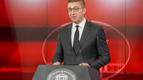 (VIDEO) Zgjedhjet lokale, Mickoski: VMRO, ZNAM dhe VLEN ta mbështesin njëra – tjetrën