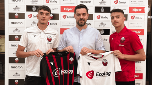 Shkëndija firmos kontrata profesionale me dy talentë të rinj