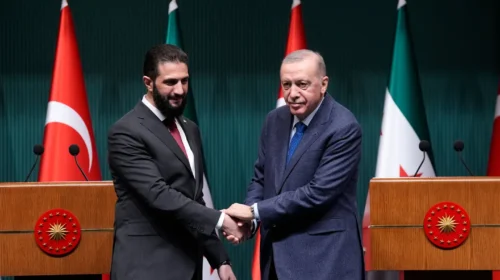 Erdoğan-Sharaa: Sulmet e Izraelit ndaj Sirisë janë “të papranueshme”