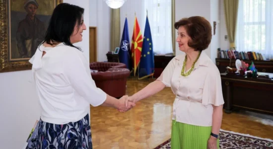 Siljanovska Davkova realizoi takim me udhëheqësen e Observatorit Sizmologjik pranë FMN-së, Drogreshka