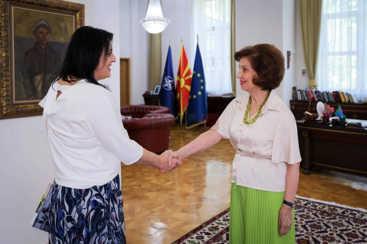 Siljanovska Davkova realizoi takim me udhëheqësen e Observatorit Sizmologjik pranë FMN-së, Drogreshka