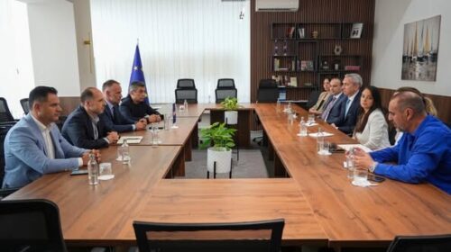 VLEN takon përfaqësuesit e Institutit Republikan Ndërkombëtar (IRI)