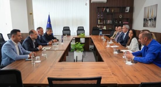 VLEN takon përfaqësuesit e Institutit Republikan Ndërkombëtar (IRI)