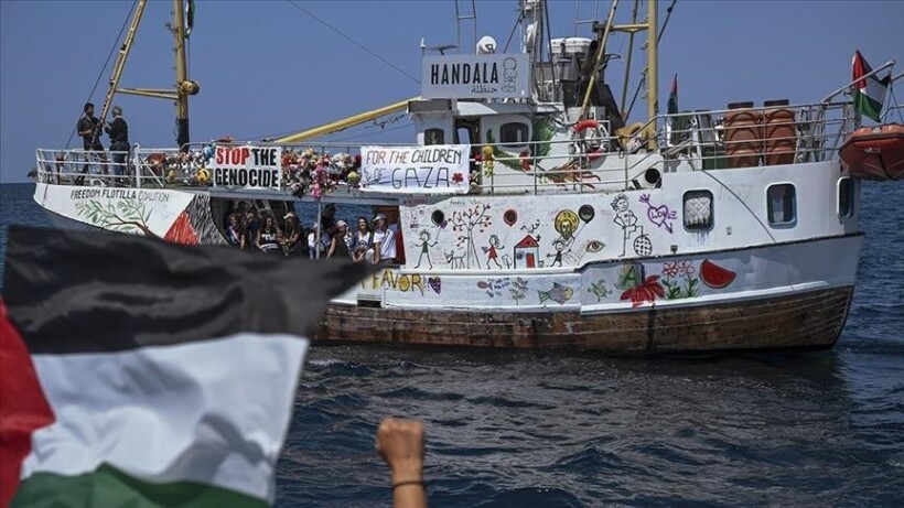 Izraeli e çon anijen humanitare Handala në Portin e Ashdodit, merr në pyetje aktivistët në bord
