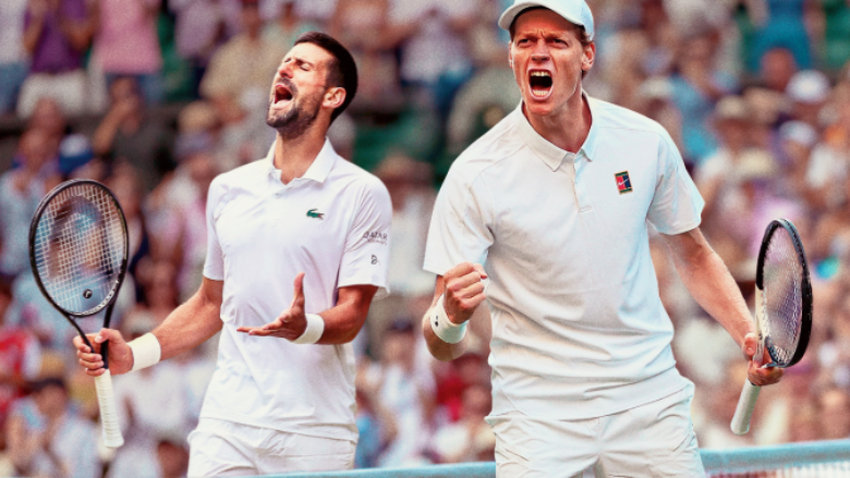 Jannik Sinner dominon Djokovicin dhe siguron finalen e parë në Wimbledon