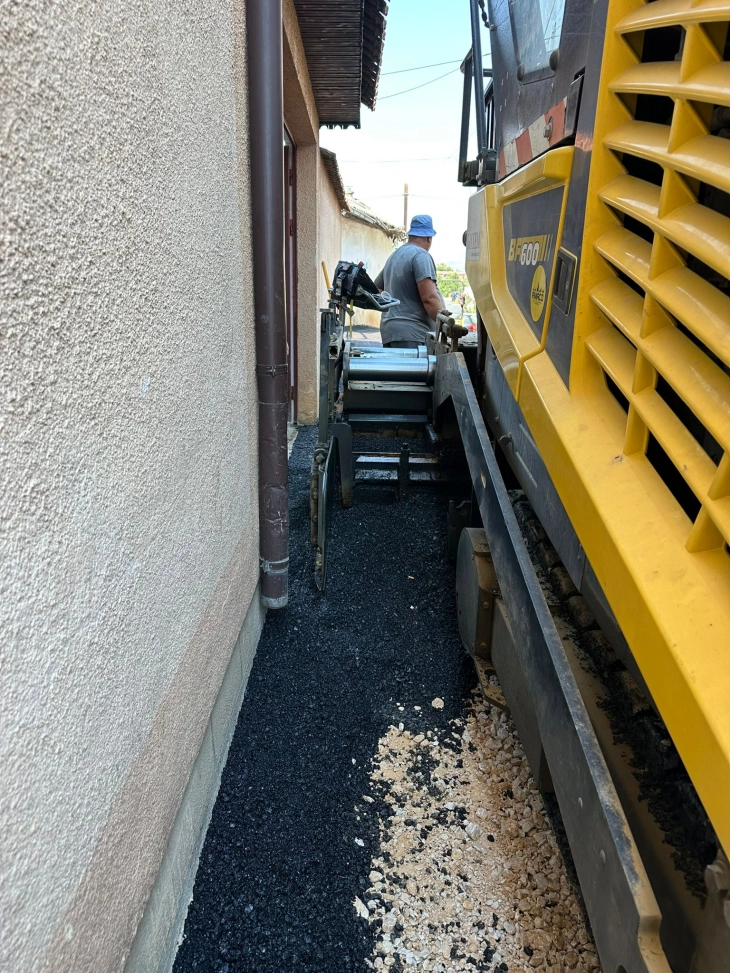 Komuna e Çairit: Përfundon me sukses projekti infrastrukturore në rrugën “Dizhon 17” në Çair