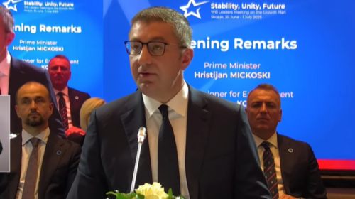 Mickoski: Ballkani Perëndimor nuk është më dhomë pritjeje, por rajon në zhvillim