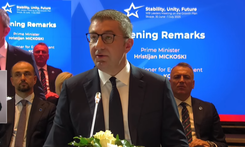 Mickoski: Ballkani Perëndimor nuk është më dhomë pritjeje, por rajon në zhvillim