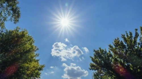 Mot me diell me temperatura deri 38 gradë, në pjesët veriore kushte për reshje të shiut, prej nesër mot më i freskët