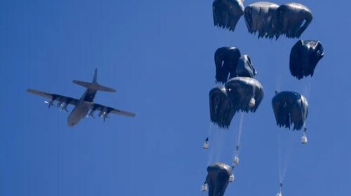 Emiratet e Bashkuara Arabe dhe Jordania fillojnë dërgimin e ndihmave nga ajri mbi Gaza