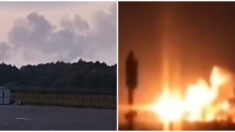 Sulme me dron në Rusi – goditen frabrika, stacione treni dhe qendra logjistike
