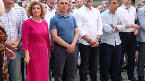 VLEN hap shtabin zgjedhor në Strugë, i jepet mbështetje kandidatit Mendi Qyra