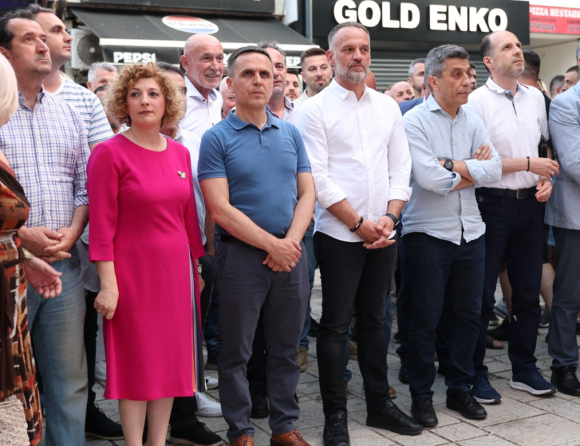 VLEN hap shtabin zgjedhor në Strugë, i jepet mbështetje kandidatit Mendi Qyra