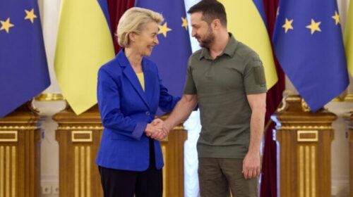 Zelensky do të shkojë me Von der Leyen në takimin me Trumpin në Uashington