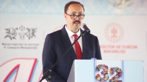 Letër urimi nga Ambasadori Ulusoy për Sejid Emin, kryeredaktorin e TIMEBALKAN