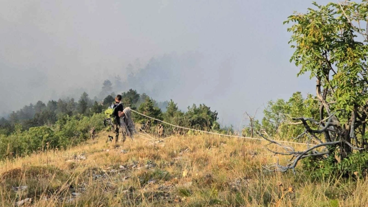 “Jaseni” ende po digjet, po punohet për një rrip të ri për lokalizimin e zjarrit