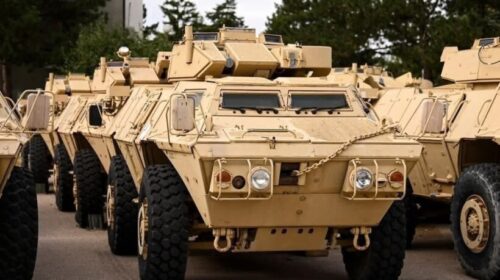 50 autoblinda për Kosovën, Ambasada amerikane: Angazhim i përbashkët për forcimin e kapacitetit mbrojtës të FSK-së