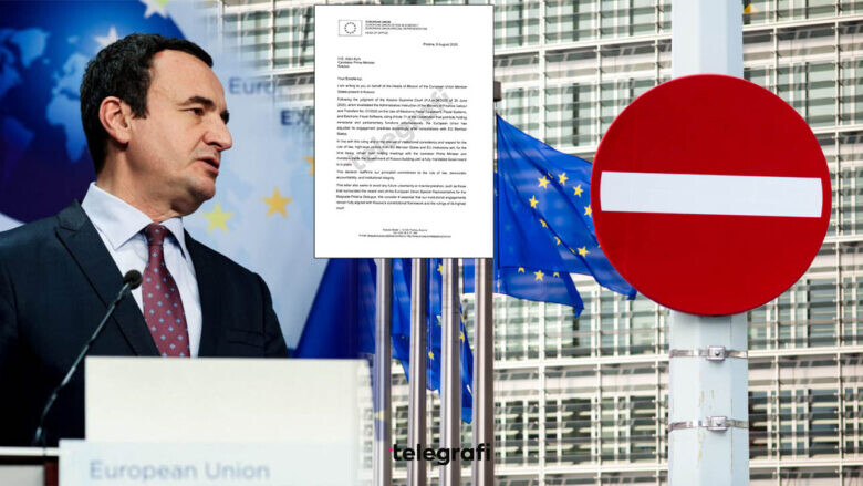 BE pezullon takimet me Qeverinë në detyrë të Kosovës pas vendimit të Gjykatës Supreme