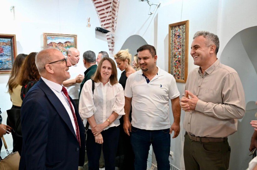 Bajram Rexhepi pjesëmarrës në ekspozitën “Natyra në gurë”, të akademik Izet Zeqirit