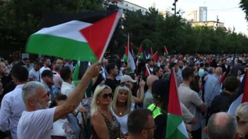 Prishtinë, protestë në mbështetje të Palestinës