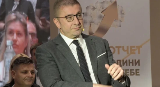Mickoski: BDI është simbol i krimit, korrupsionit dhe paaftësisë
