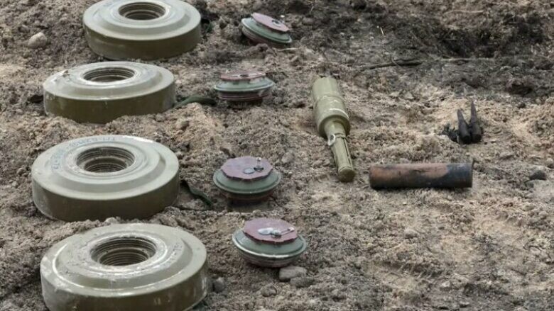 Ukraina ndër vendet më të minuara në botë – një e katërta e territorit e kontaminuar