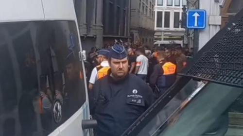 Incidente dhe përleshje me policinë, 40 tifozë të AEK-ut arrestohen në Bruksel